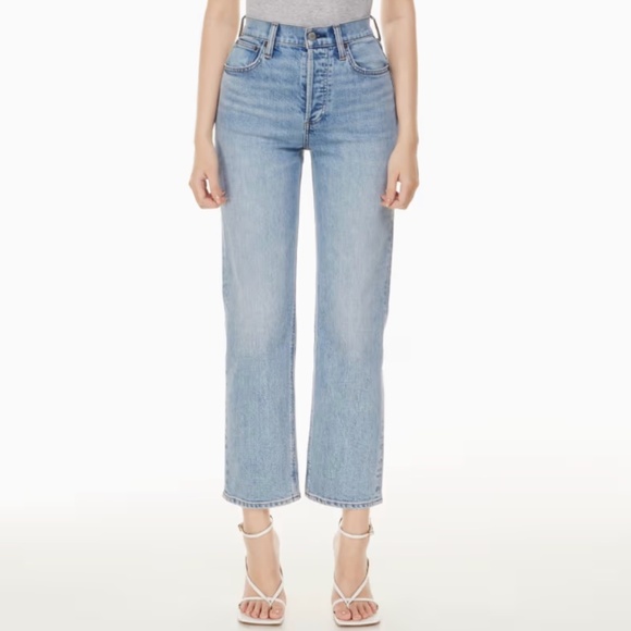 Aritzia Arlo straight jeans - Picture 1 of 8